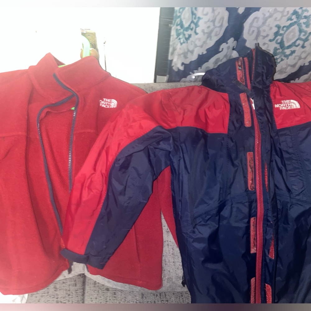 Preowned “The North Face” fleeced jacket